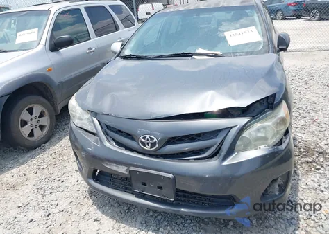 2012 Toyota Corolla L z USA, uszkodzony, nr VIN 2T1BU4EEXCC906367